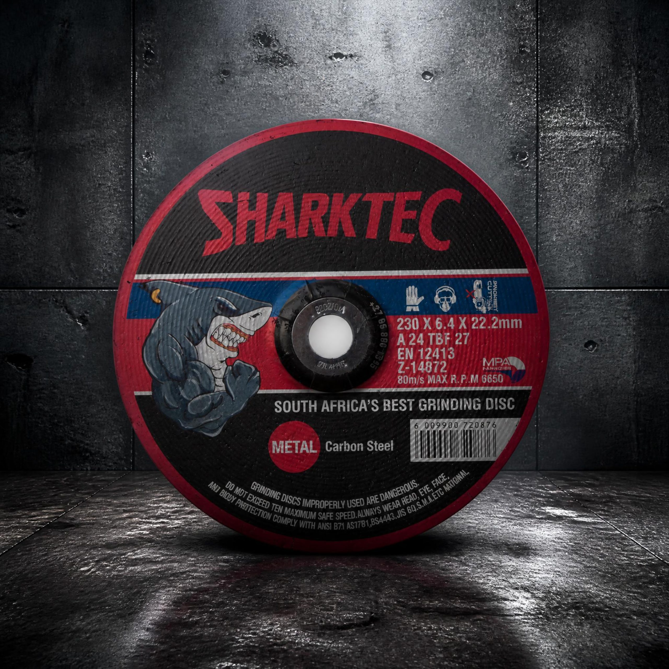 SharkTec Grinding Disc | 230 x 6.4 x 22,23