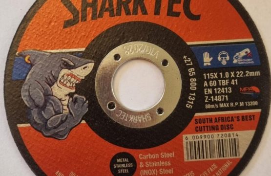 Sharktec Cutting Disc - 115x1mm (Box of 50) Excl.