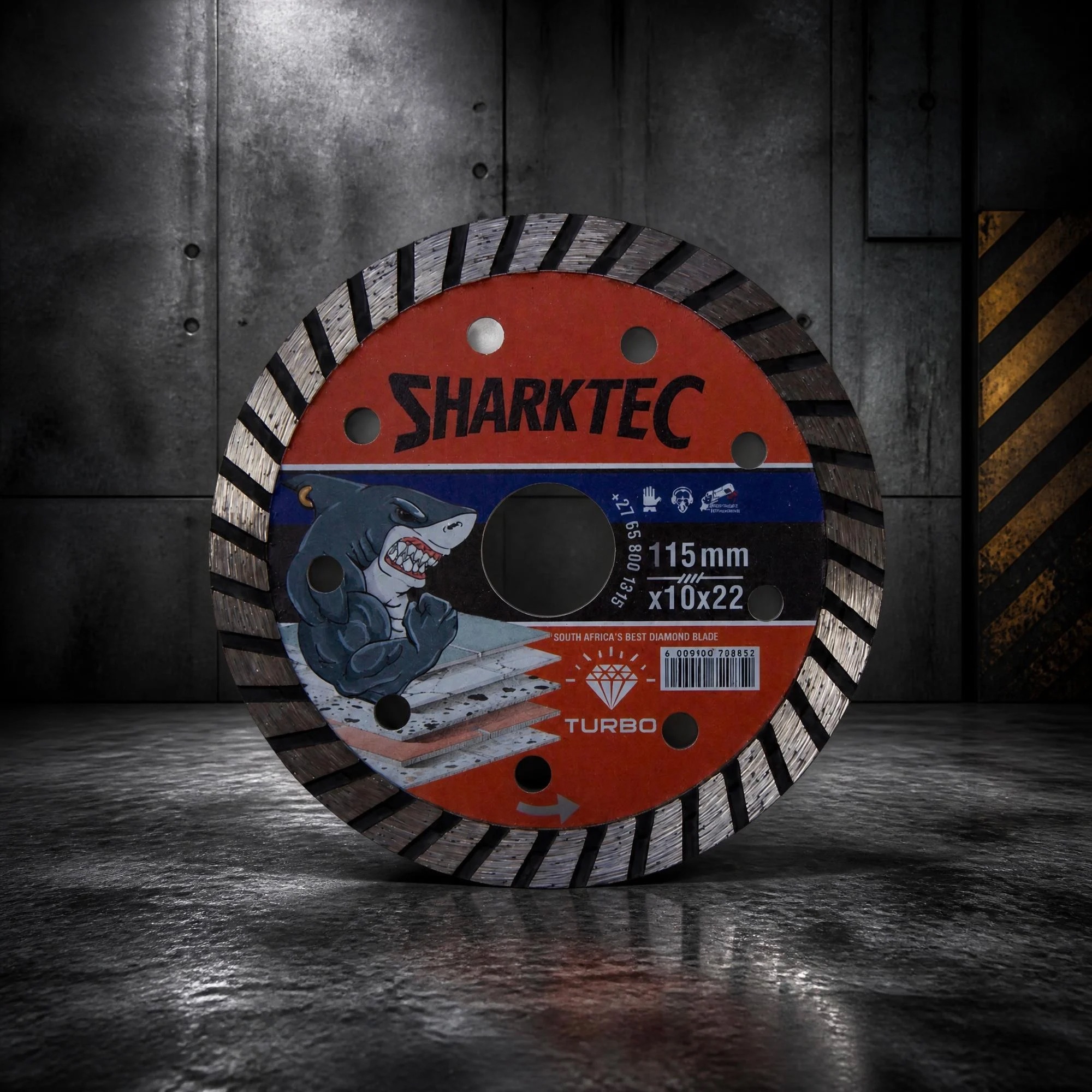 SharkTec Turbo Diamond Blade | 115 x 10 x 22,23