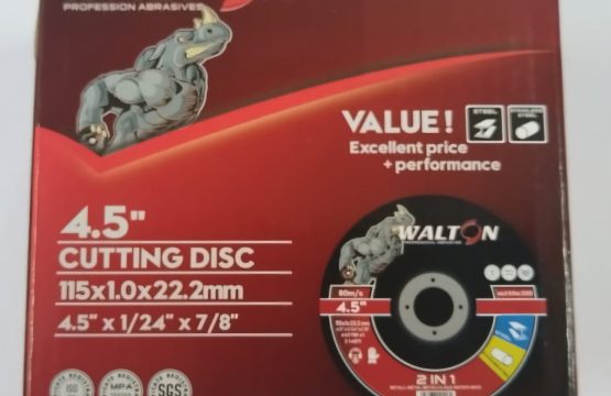 Walton Cutting Disc 115x1mm (Box of 50) Excl.