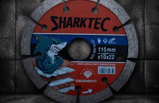 SharkTec Segmented Diamond Blade | 115 x 10 x 22,23