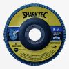 SharkTec zirconia stainless flap disc, 115 x 22 mm, INOX for stainless steel